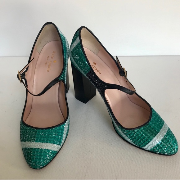 Authentic Kate spade sequins Mary Jane shoes - Picture 5 of 8